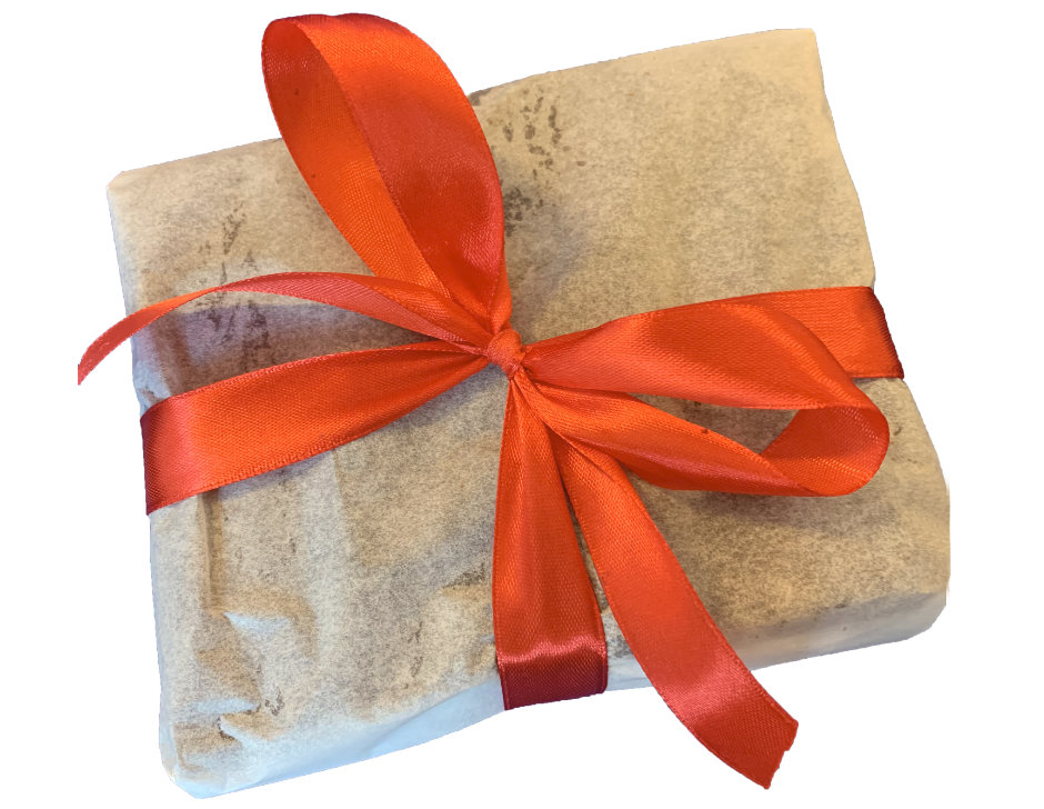 Gift brownie parcel