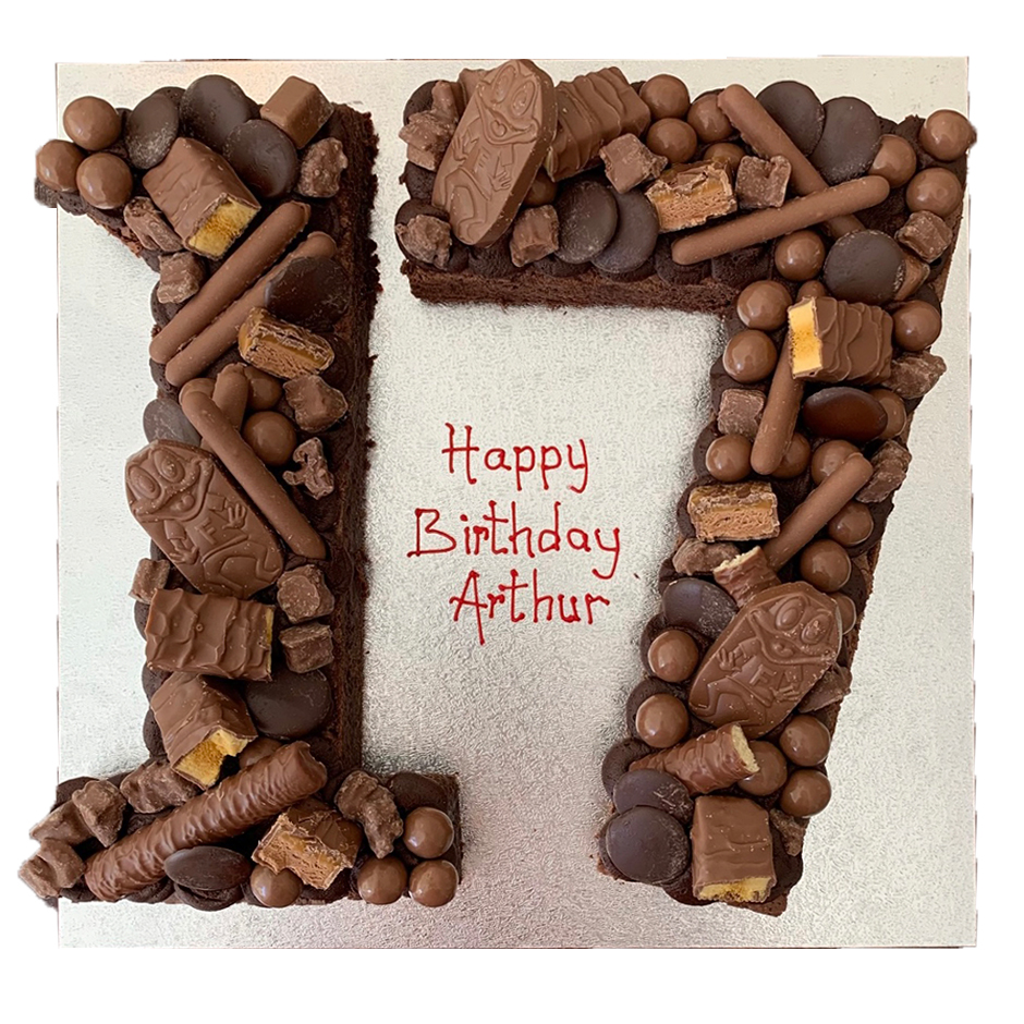 Birthday Loaded Brownie