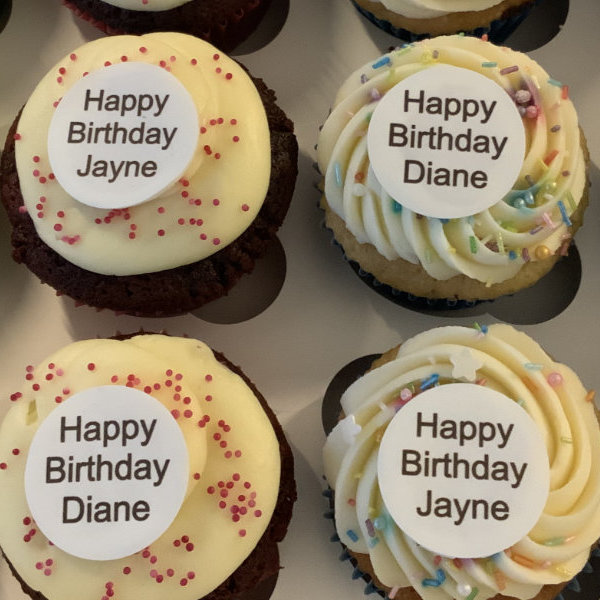 message birthday cupcakes blackbird leys